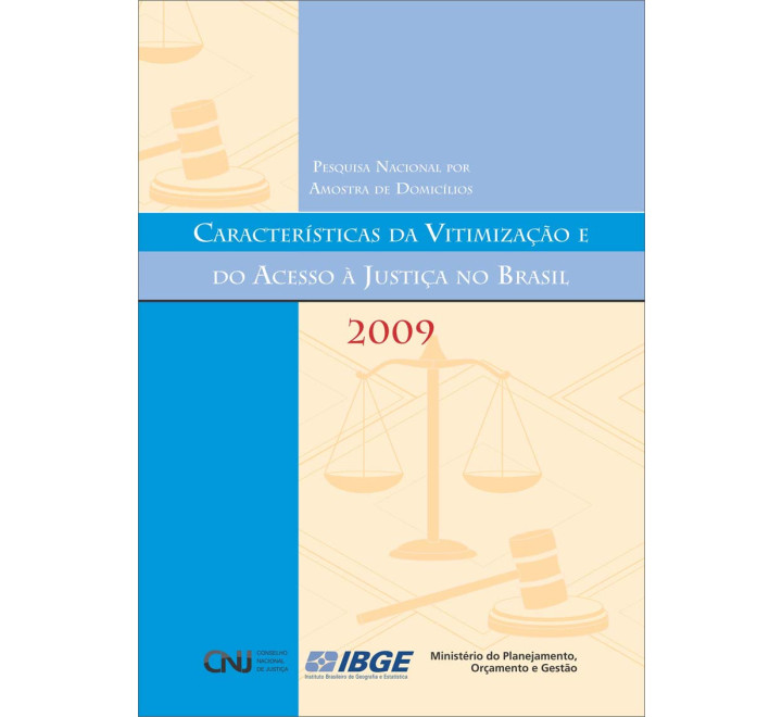 PNAD 2009 - Características da vitimização e do acesso à justiça no Brasil